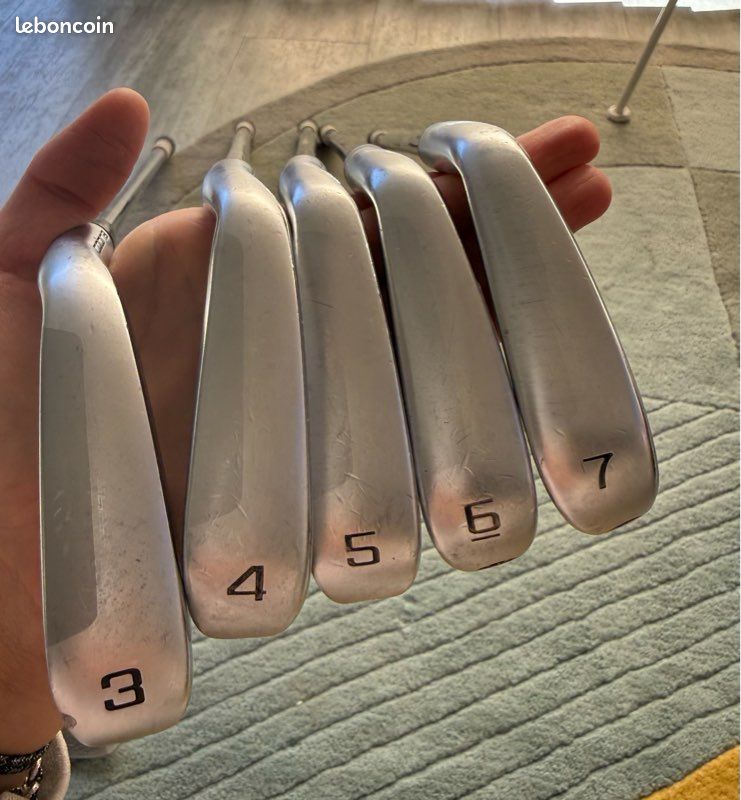 4 Fers Cobra King Forged Tec 2019 - 21 Degrés - Flex Rigide - Droitier - Occasion Reconditionné
