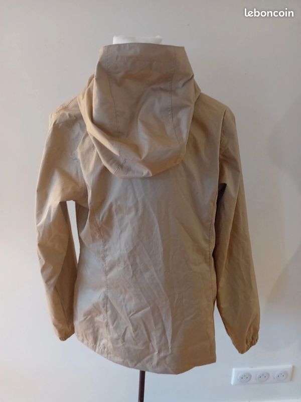 Coupe vent marron clair quechua (image 2)
