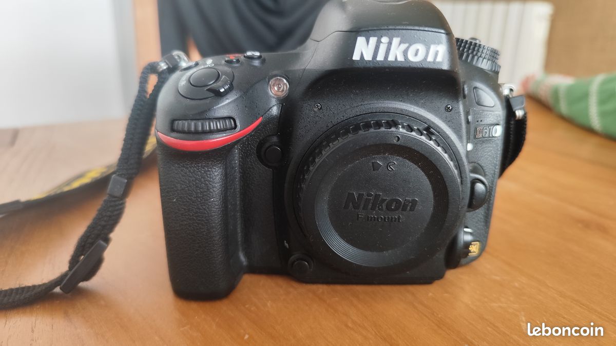 Reflex Nikon D610 boitier nu, très bon état (image 2)
