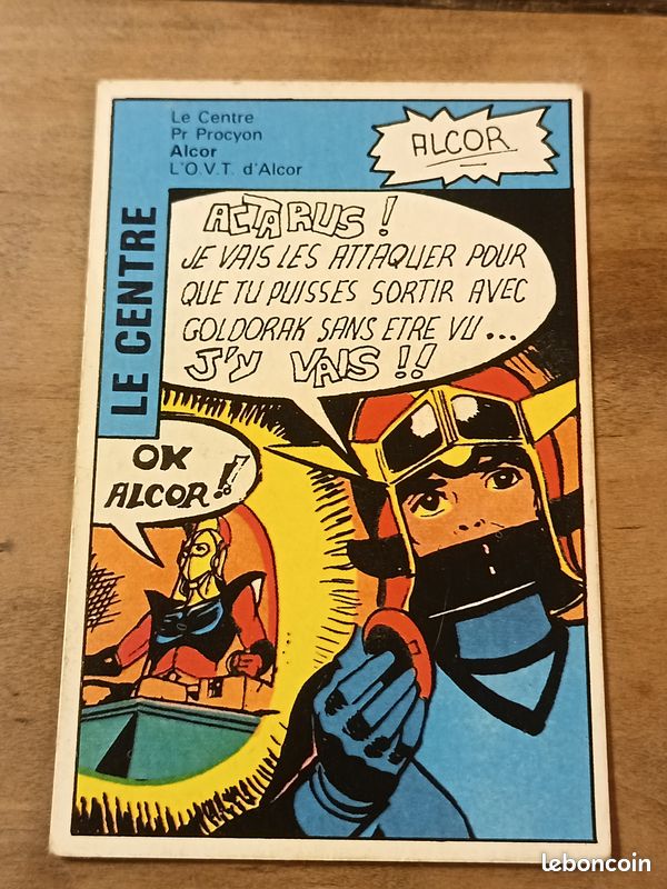 Jeu de 7 familles Goldorak - Édition 1978 - Collection