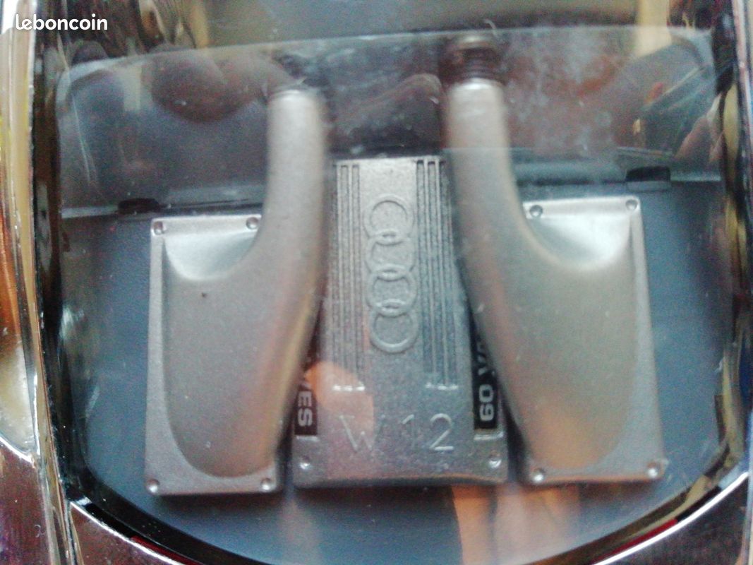 Miniature Gama 1/42 DKW F 102 (futur Audi) Beige, Intérieur Rouge, état Nickel