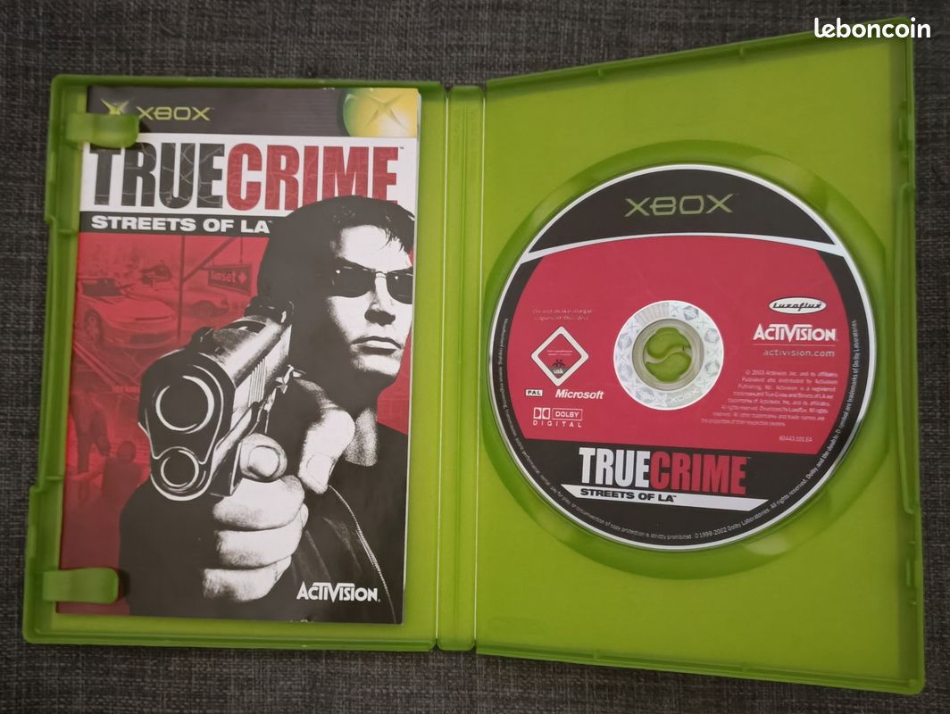 Jeu True Crime Streets of LA Xbox comme neuf (image 2)
