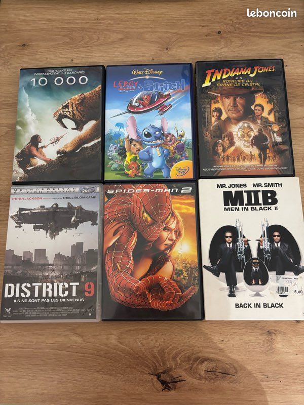 Lot de DVD – Films variés en bon état (image 1)