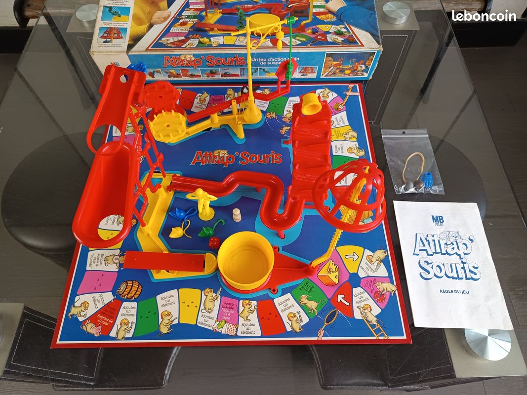 Jeu D'adresse De Poche Publicitaire – Souris, Papeterie Suisse Ancienne