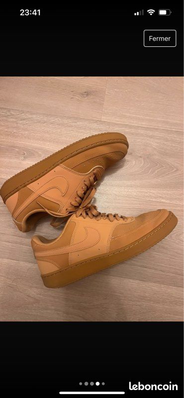 Nike air force camel taille 38,5 comme neuve Chaussures