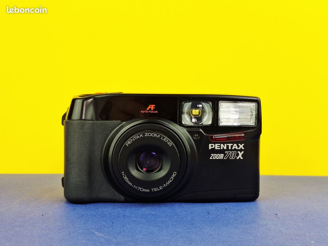 Appareil Photo Argentique Compact Pentax Zoom 70x – Occasion