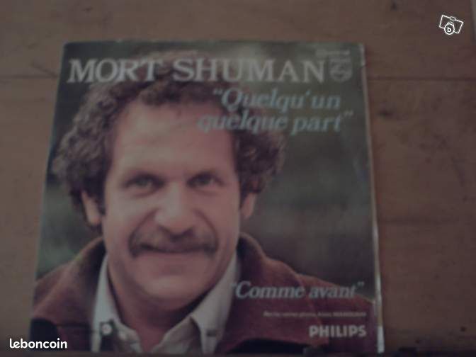 Vinyle 45T Mort Shuman "Quelqu'un quelque part" (image 1)