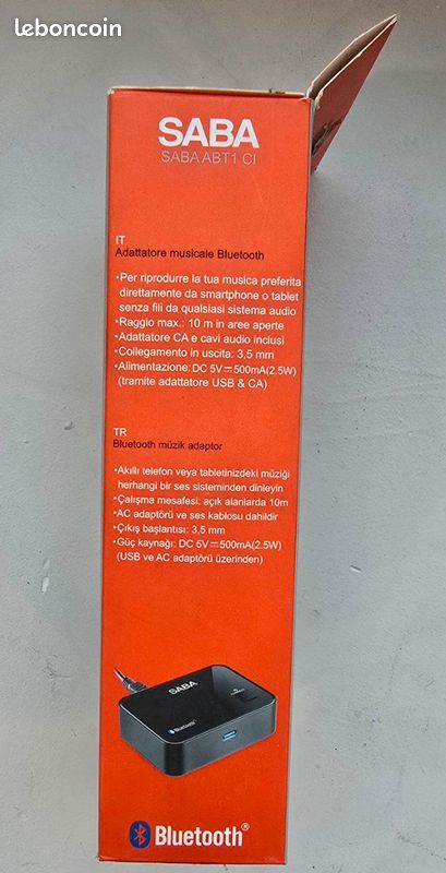 Adaptateur audio Bluetooth Saba (image 2)