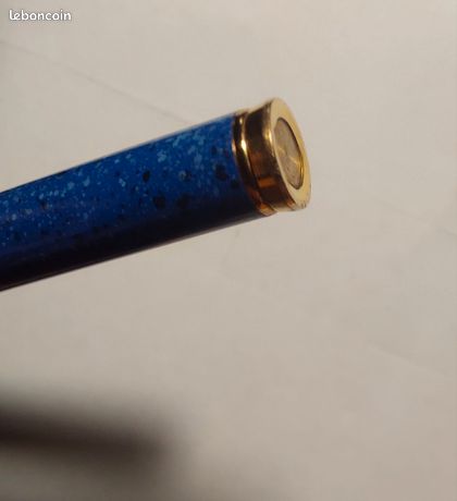 Stylo Plume Parker 180 Laque Lapis Lazuli Plume Or 18 Carats - Occasion