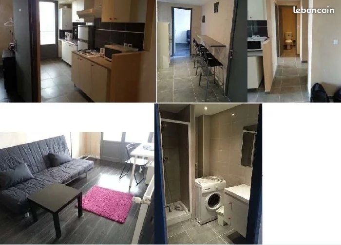 Appartement 1 pièce 12 m² · à Toulouse · 12 m² · 425 €/mois