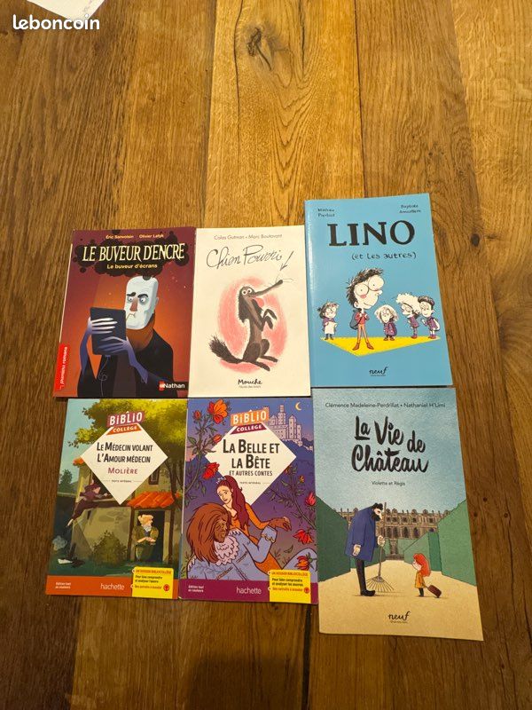 Lot de livres hachette- Nathan -neuf (image 1)