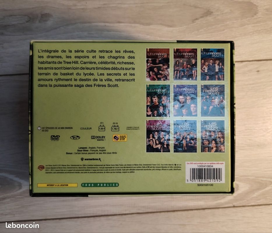 Les frères Scott l'intégrale de la série saison 1 à 9 en DVD (image 3)