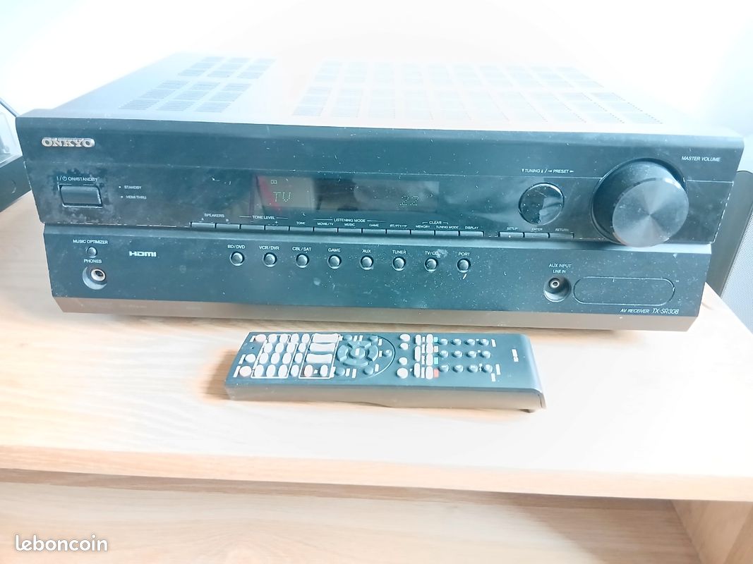 Ampli home cinema Onkyo TX-SR308 (image 1)