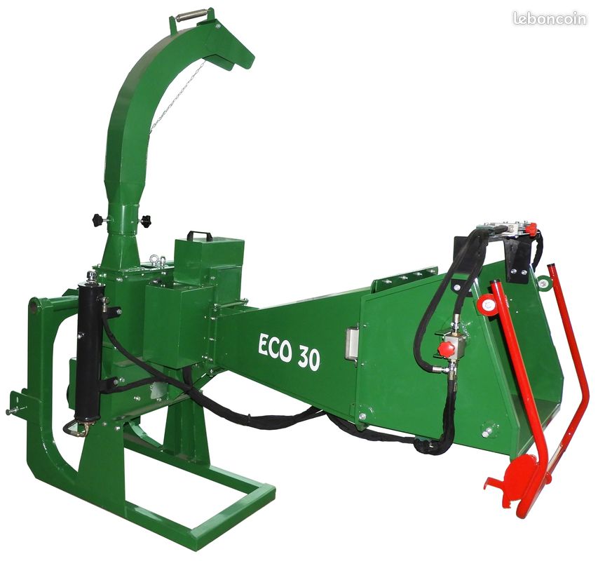 Broyeur de branches et végétaux GEO ECO 30 - Centrale hydraulique indépendante - PDF Tracteur (image 1)