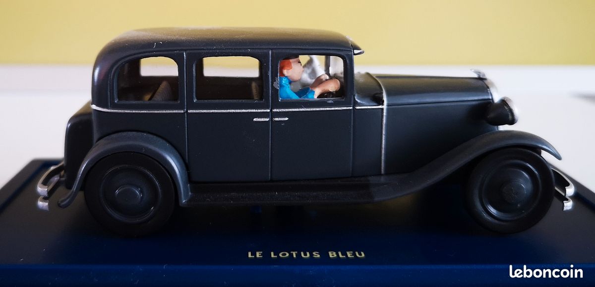 Camion Tintin Le Lotus Bleu N°49 – Ixo 1/24, Renault 5 Tonnes 1933 (occasion Comme Neuve)