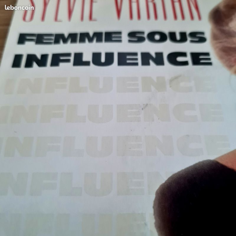 Sylvie Vartan 45t 2 titres 2ème pochette Femme sous influence 1987 (image 7)