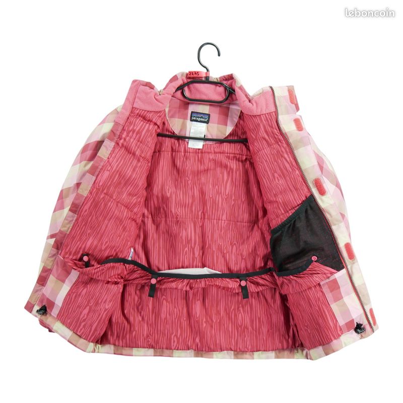 Patagonia Blouson Fille Taille 10/12 ans Rose #QWE2275 (image 4)