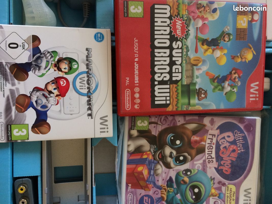 Nintendo wii + mario kart (image 2)