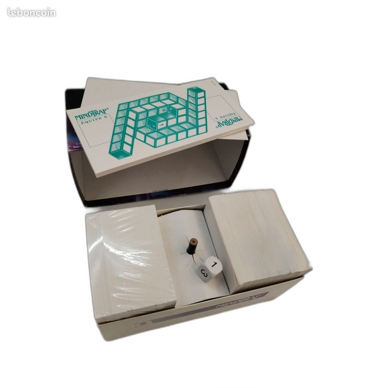 MindTrap - Jeux Spear - Jeu d'Énigmes et Réflexion 1-4 Joueurs - 12 ans - Vintage 1993 (image 2)