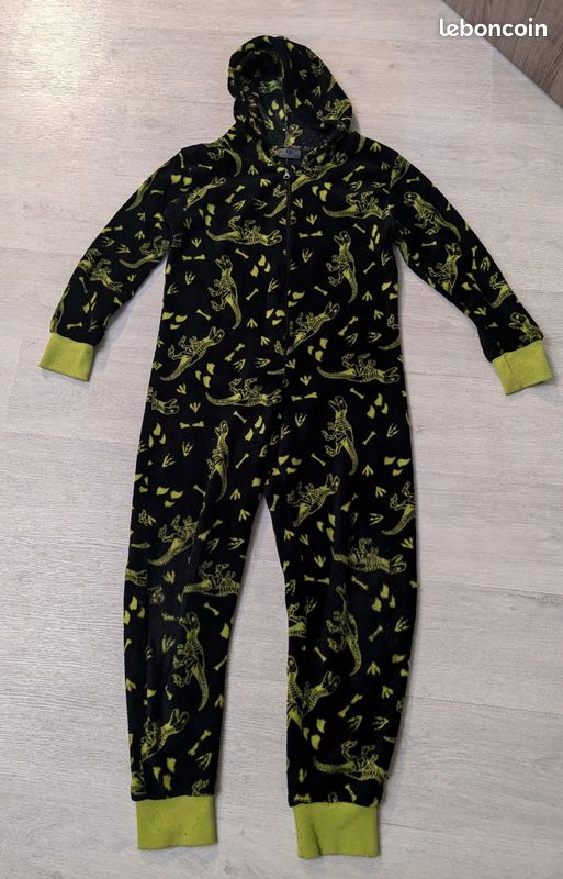 Pyjama Dinosaure Enfants - Marque - 2 Pièces - Manches Longues