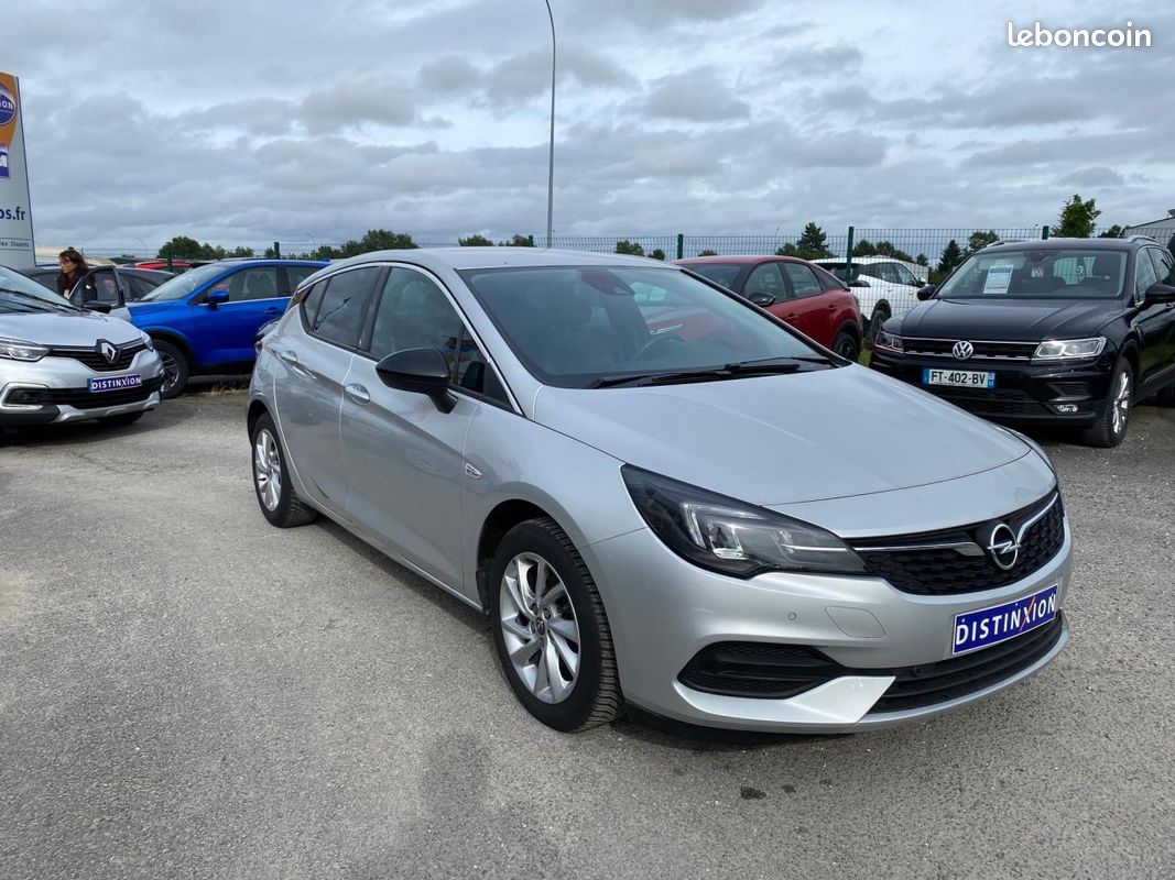 OPEL ASTRA 1.2i Turbo FAP - 145 - Elegance - Gps + Radar Avant et Arrière + Pack Hiver (image 2)