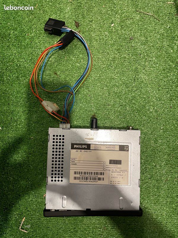 Auto radio K7 Philips DC242 complet à réparer ‼️ (image 3)