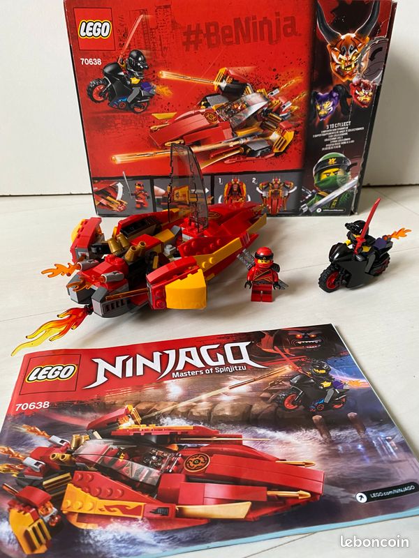 Boîte Lego Ninjago Le bateau Katana V11 70638 (image 2)