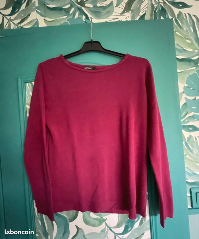 Pull Bordeaux (image 1)