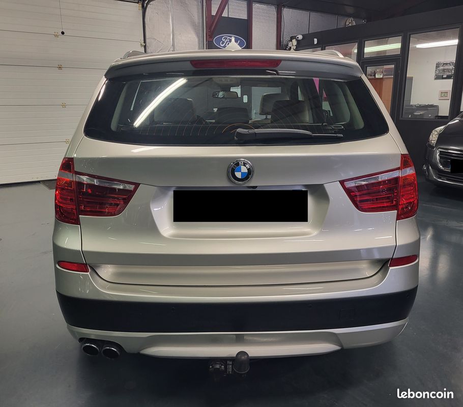 BMW X3 35d XDrive Boite Auto 3.0 d 24v DPF 313cv Luxe (Cuir - GPS - Caméra - Toit Ouvrant - Toit Pano) (image 9)