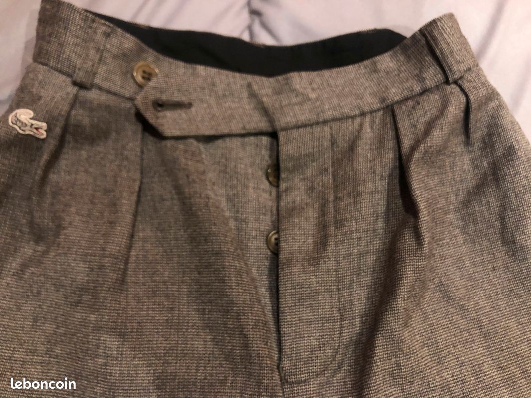 Pantalons larges Lacoste 36 (S, T1) (image 3)