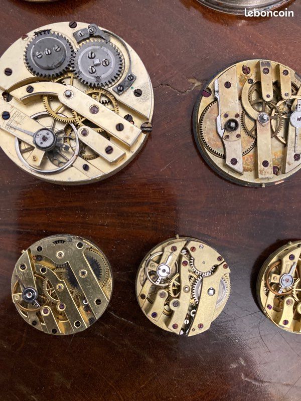 Lot 10 mouvements montres gousset (image 5)