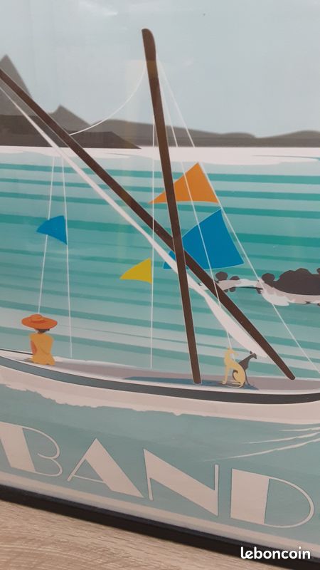 Cadre + affiche "Bandol" (image 2)