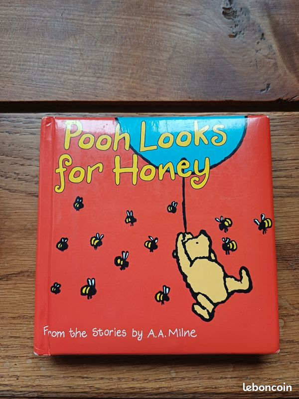 Livre en anglais en carton Winnie l'ourson (image 1)