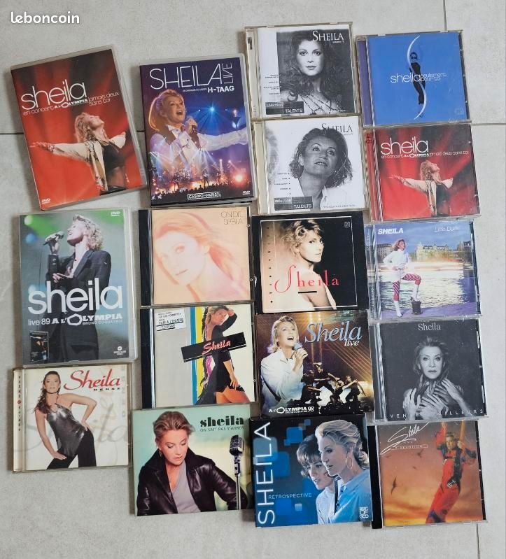 Collection disque et cd sheila (image 4)