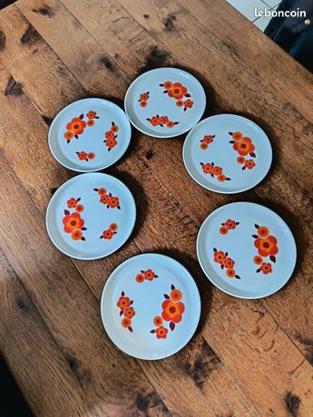 Plat De Service Ancien Arcopal – Collection Vaisselle Vintage 70, Blanc Verre, Quelques Rayures