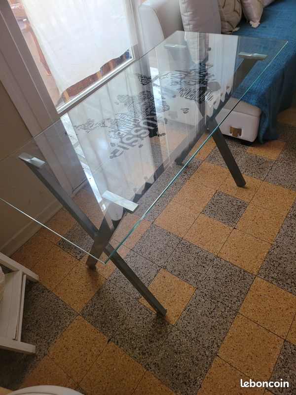Bureau en verre (image 2)