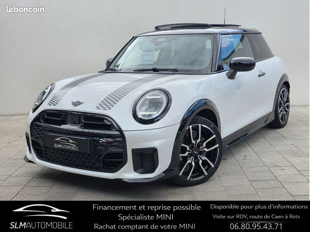 Mini cooper s jcw 204ch | pack xl | toit pano | hk | hud | garantie constructeur (image 1)