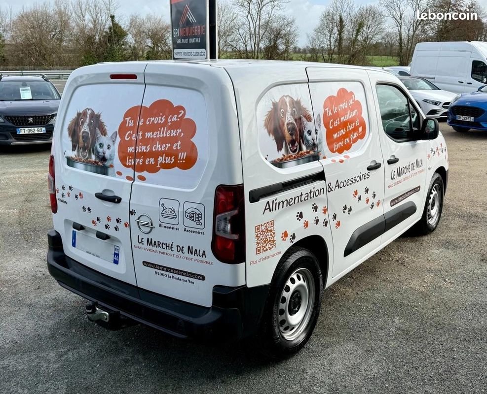 Opel Combo Vu FOURGON 1.6 CDTI 100 L1H1 TVA Récupérable Garantie 12 Mois (image 5)