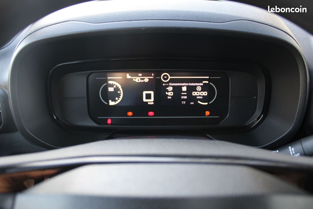Citroen BERLINGO 5 AFFAIRE BLUE HDI 100 CV "3 PLACES" GPS GRIP USB FULL LED CAMÉRA TVA=17920 E HT (image 12)