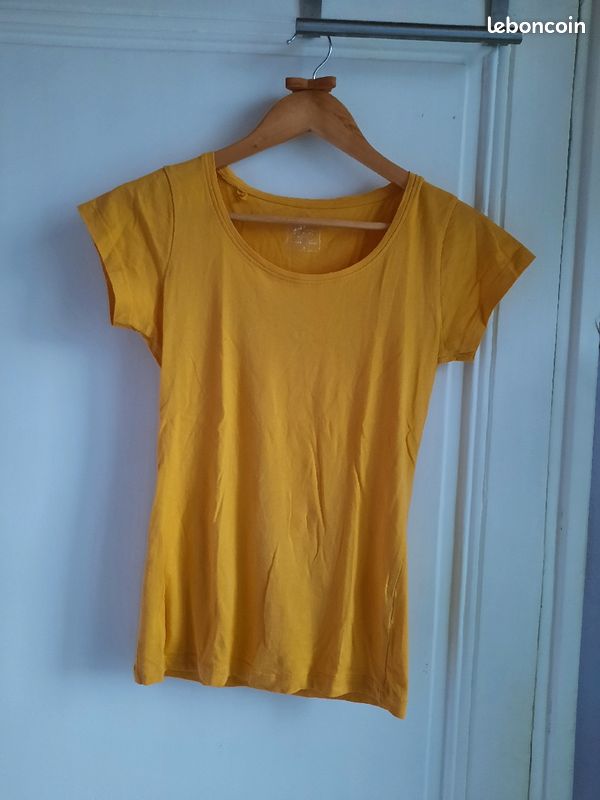 Tee shirt manches courtes femme t 36/ S (image 1)