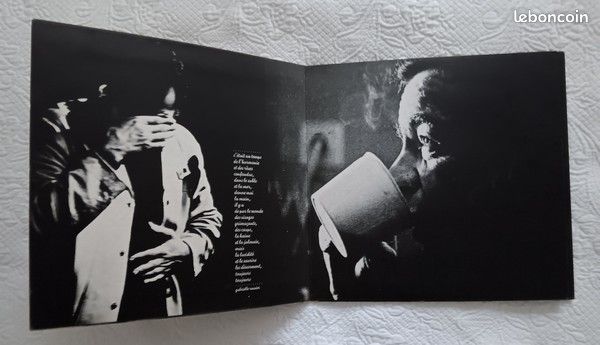 LP 33 Tours vinyle - Serge REGGIANI – Je voudrais pas crever (image 2)