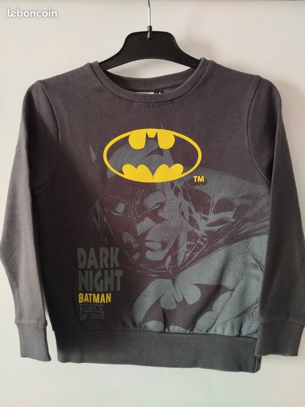 Sweat Batman T5/6 ans (image 1)