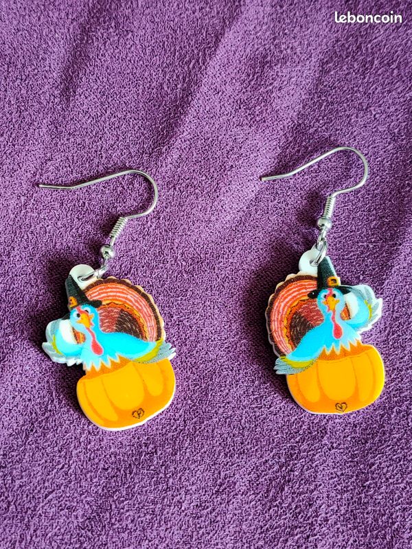 Boucles d'oreilles de Noël (image 7)