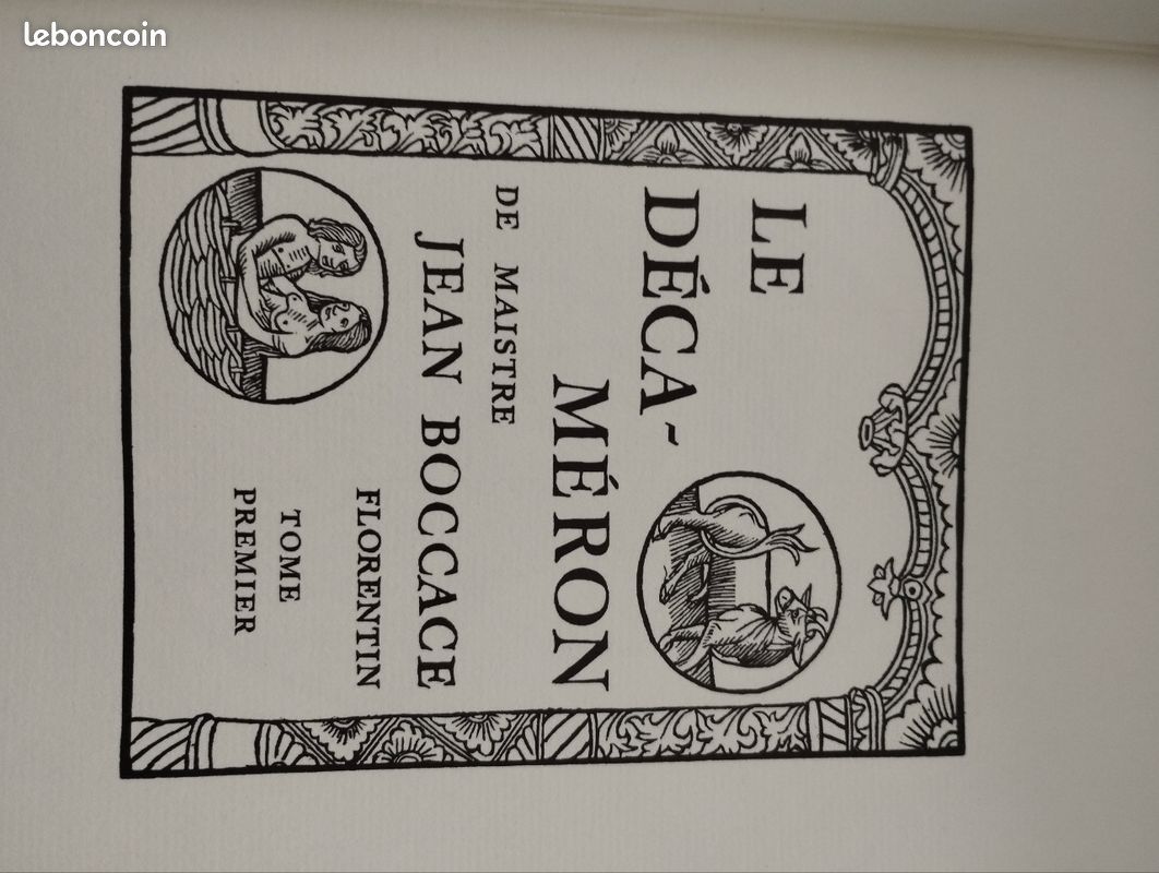Le decameron - les contes de maistre jean boccace- editions jean de bonnot -1971 (image 8)