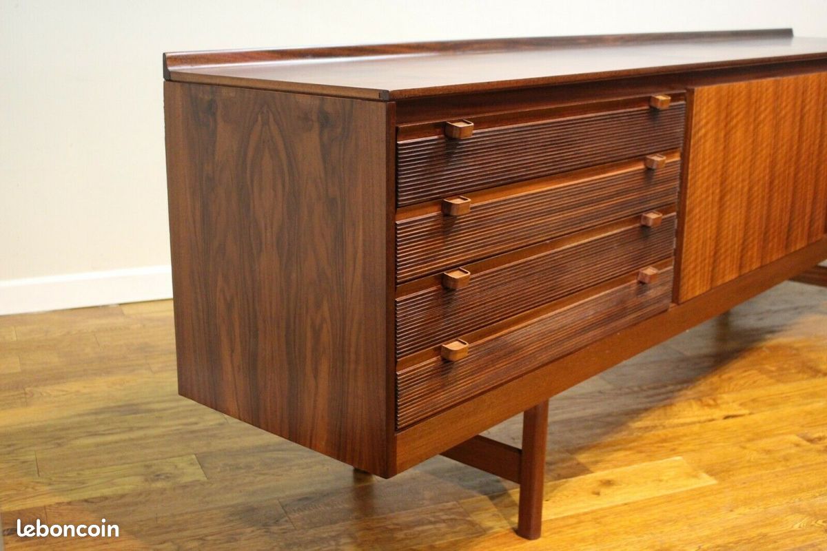 Enfilade en teck vintage par Archie Shine (image 4)