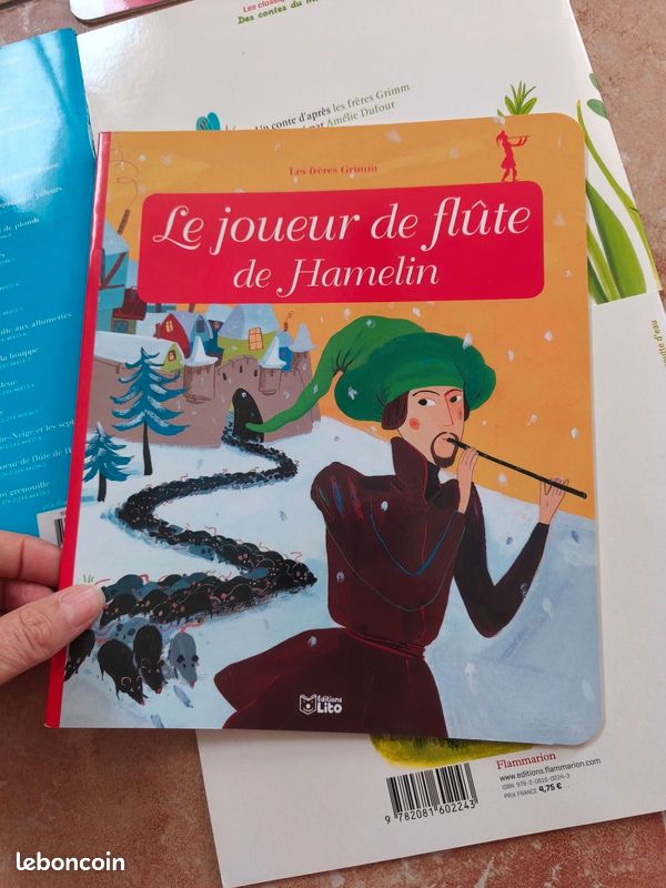 Lot de 5 livres enfants - contes classiques (père Castor et Lito) (image 7)