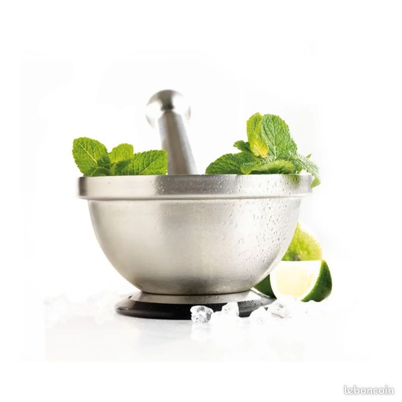 Mortier et pilon en inox , Mastrad (image 2)