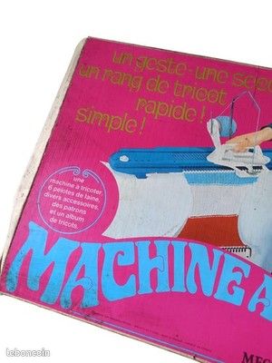 Lot D'accessoires Et Revues Pour Machine à Tricoter Vintage Passap - Occasion