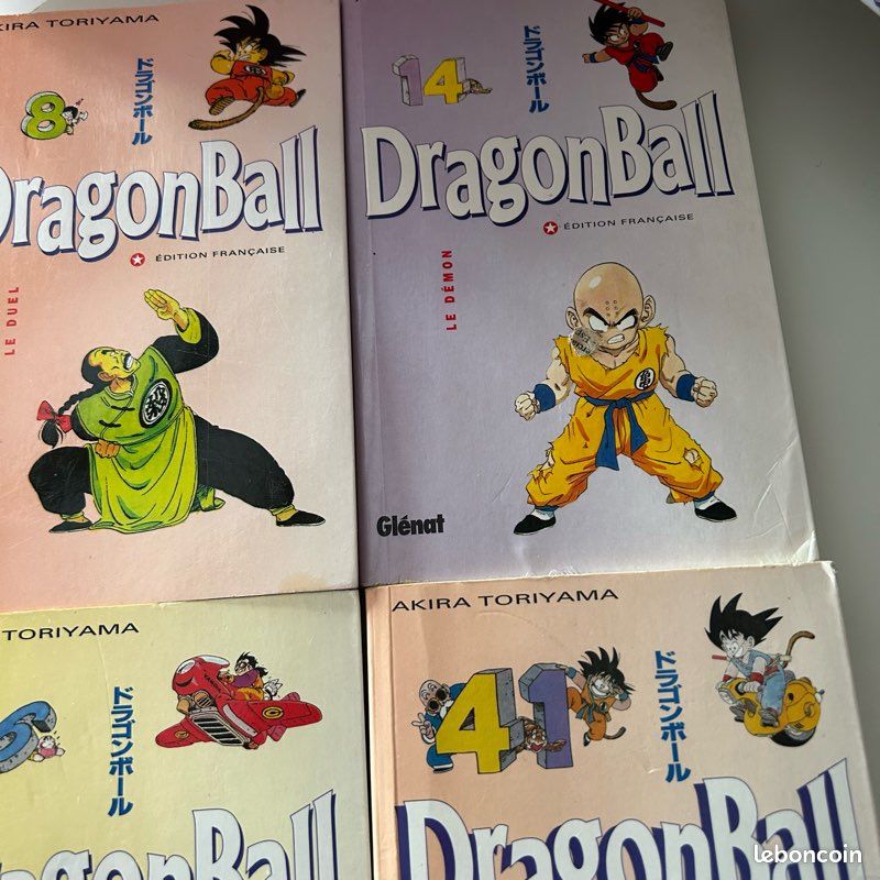 Lot 8 livres dragonball pastel glénat collection (image 3)