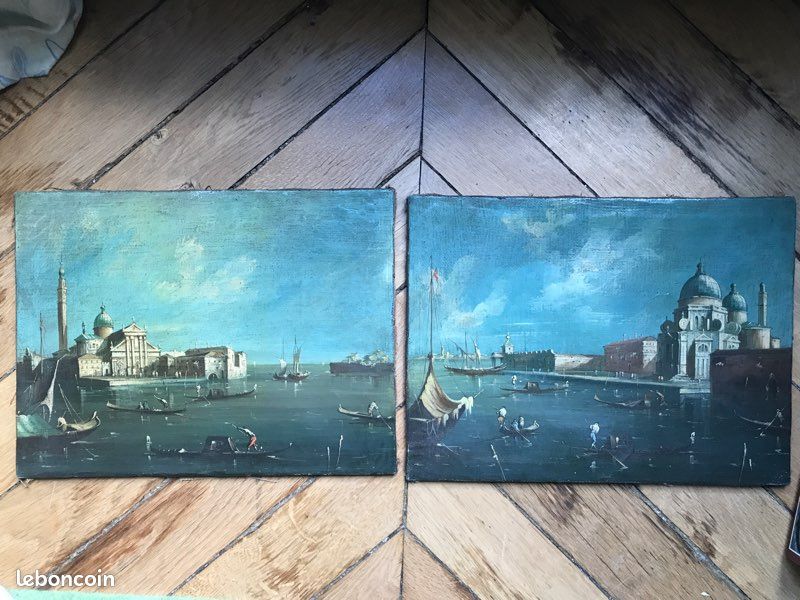 Tableaux Venise huile sur toile (image 5)